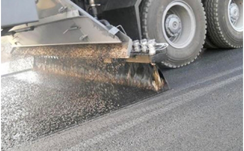 Gravel Sealing Process