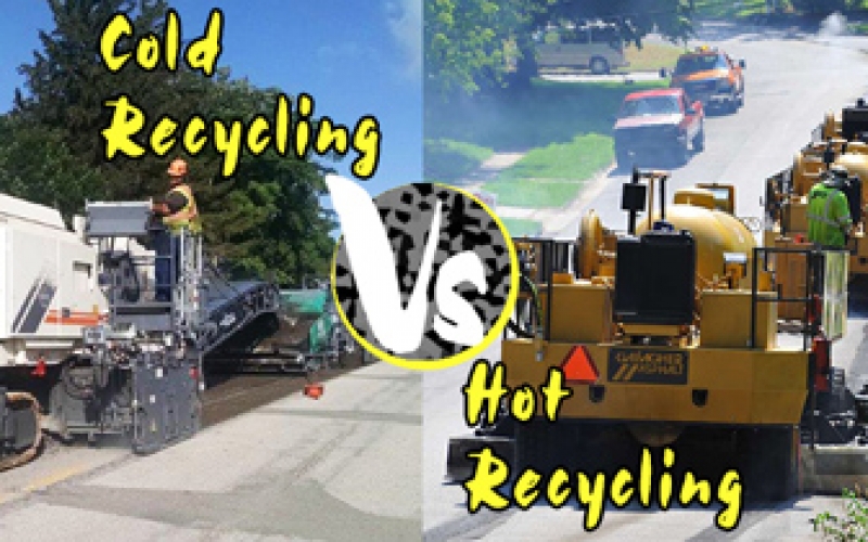 The Difference Between Cold Recycling And Hot Recycling