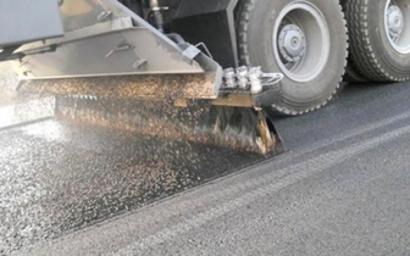 Gravel Sealing Process