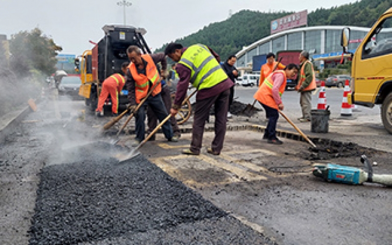 Asphalt Pavement Thermal Regeneration Repair